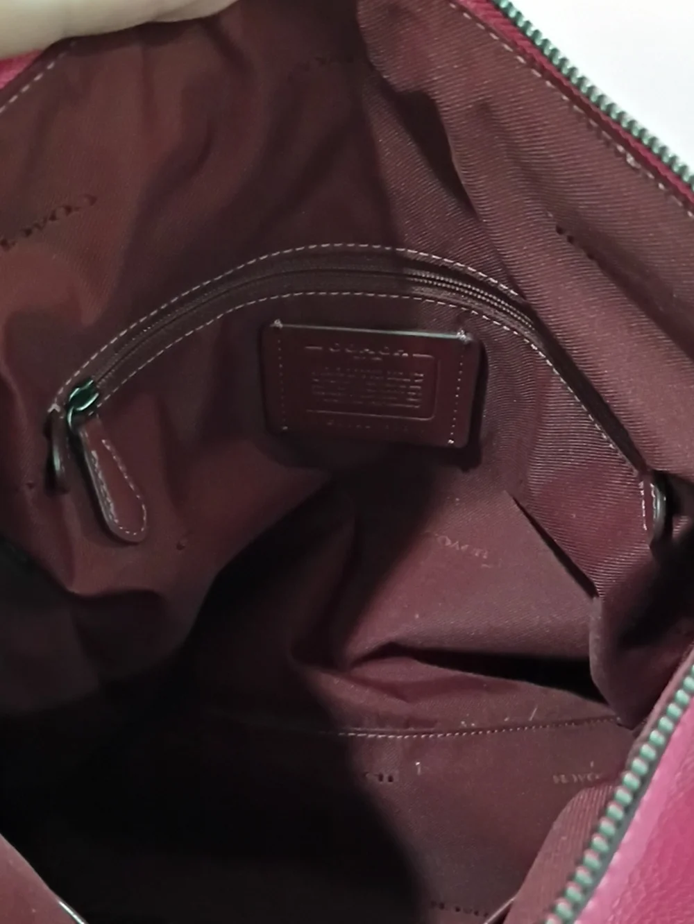 Coach Shay Hot Pink Pebbled Leather Shoulder Bag with Detachable Crossbody Strap
